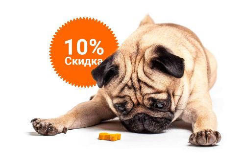 -10% на зоотовары акция в Тавде компании Инженер выгодно