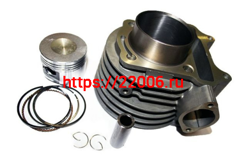 Цилиндро-поршневая группа 152QMI 4Т d-52.4мм 125cc Цилиндро-поршневая группа 152QMI 4Т d-52.4мм 125cc