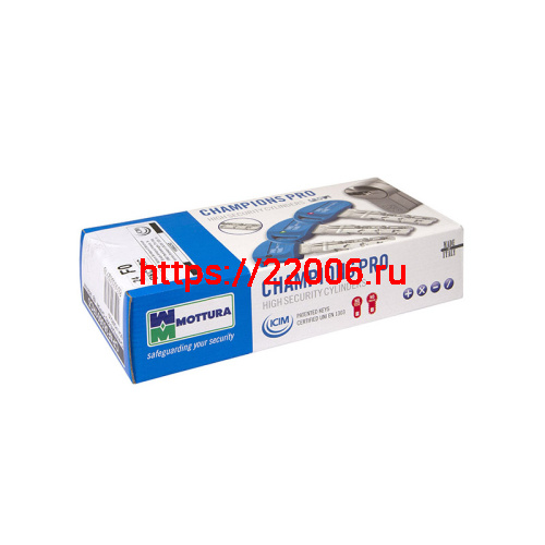 Цилиндровый механизм Mottura (Моттура) под вертушку (дл. шток) CP4P563101C5 (87 мм/51+10+26), МАТ.НИКЕЛЬ фото 2