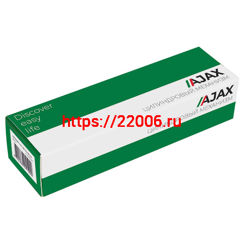 Цилиндровый Ajax (Аякс) механизм (AZ202/70) AZ2002Knob70 (30+10+30) CP хром фото 2