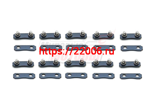 Звенья цепи 0,325-1,3 (1кмп=10шт.) (соединительные звенья) Звенья цепи 0,325-1,3 (1кмп=10шт.) (соединительные звенья)