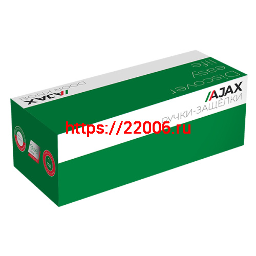 Ручка Ajax (Аякс) защелка DK682 SN-ET (6082 SN-E) (кл./фик.) мат. никель фото 2