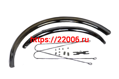 Крылья 28" ''Урал'' хром (пара) (щитки) Крылья 28" ''Урал'' хром (пара) (щитки)