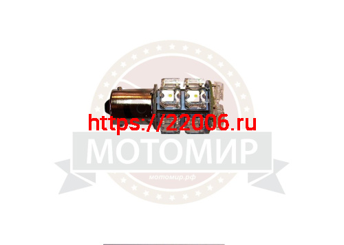 Лампа светодиодная (LED) 12V T15 (ВА15S) 13SMD 1.3Вт 1156 Super-Flux белая фото 2 Лампа светодиодная (LED) 12V T15 (ВА15S) 13SMD 1.3Вт 1156 Super-Flux белая фото 2
