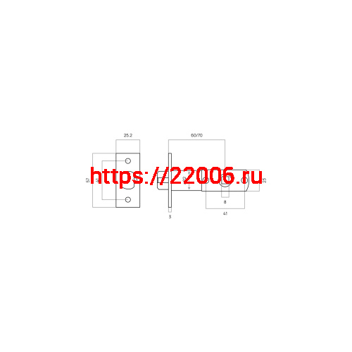 Замок-ручка электронный Hogo R01 с отпечатком пальца, черный фото 2