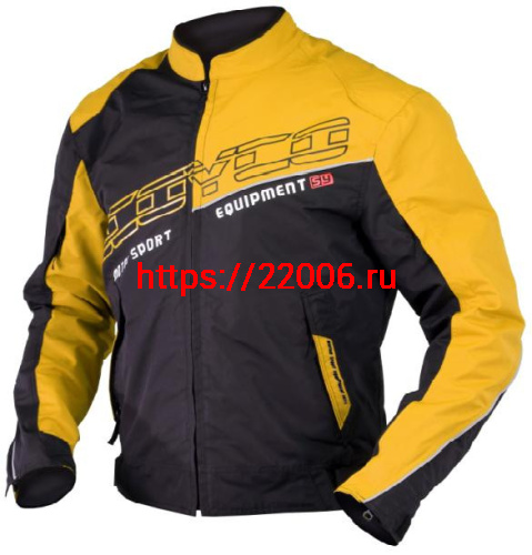 Куртка мотоциклетная JK31 желтая (L) Scoyco