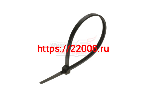 Хомут нейлоновый 4,8*400 мм черный (уп=100 шт.)