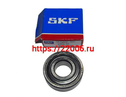 Подшипник 80203 (17х40х12) закрытый (6203ZZ) 066Т FKS (212 T) (пришли как 46830)
