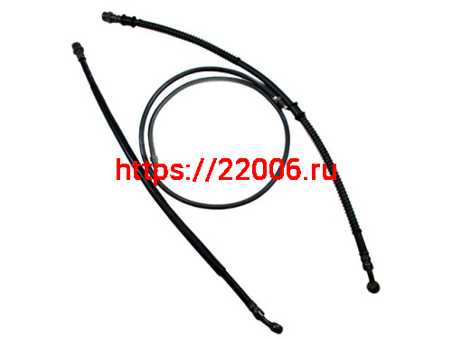 Шланг тормозной 220 см из трех частей Шланг тормозной 220 см из трех частей