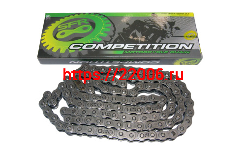 Цепь (428) SFR -112 зв. приводная Storm Cross (НАБОР)