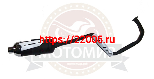 Глушитель ATV СOMMANDER 200 в сборе с коленом (302001098001)