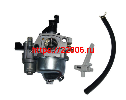 Карбюратор 168F-2/170F (GX 200) (с бензокраном) и фильтром-отстойником (YT-GP-000242)