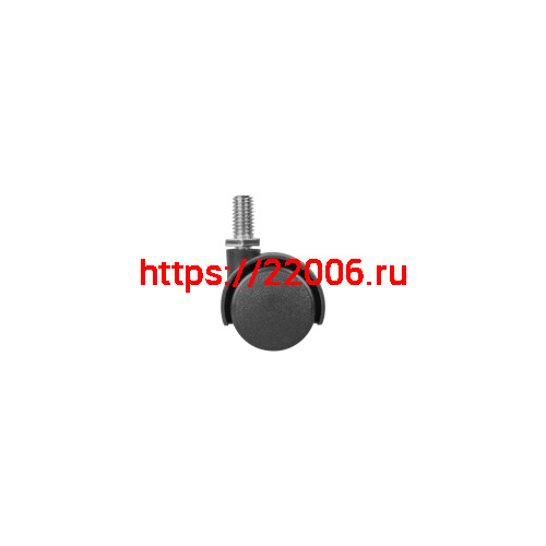Опора Ajax (Аякс) двухколесная WL/P-30-2P/30 kg пластик, с винтом М8