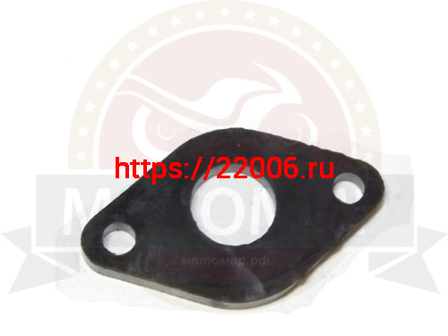 Проставка карбюратора (теплоизолятор) GY6-50/60/80  139QMB (d16.5мм)