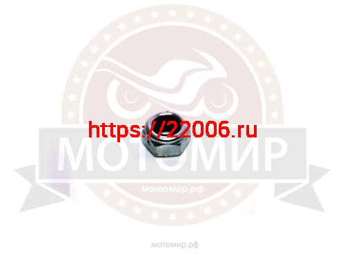 Гайка М 6*1.25мм, DIN 985 оц. самоконтрящаяся