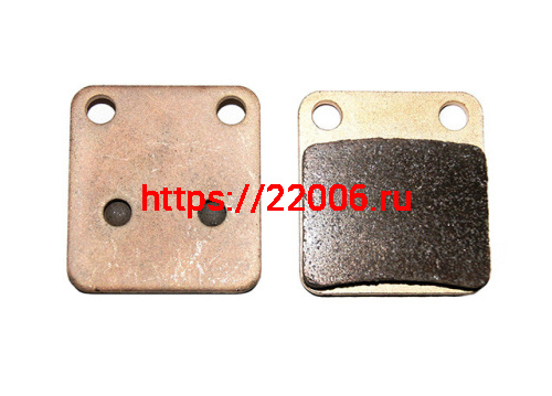 Колодки тормозные задние один поршень кросс медь Колодки тормозные задние один поршень кросс медь