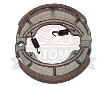 Колодки тормозные барабан. перед./зад. BAJAJ Boxer150  JN131812 (аналог)