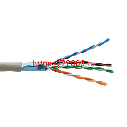 Кабель F/UTP Cat 5e PVC  4х2х0,52