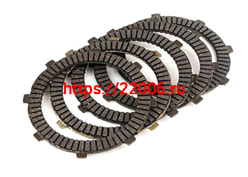 Диски сцепления феродо Муравей (5 шт.) Диски сцепления феродо Муравей (5 шт.)