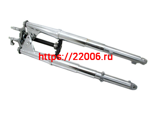 Вилка передняя мопед Дельта 25мм в сборе Вилка передняя мопед Дельта 25мм в сборе