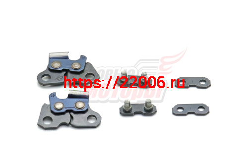 Ремкомплект цепи 3/8-1,6 RМ (2реж.зуба+2соед.звена+2планки) Ремкомплект цепи 3/8-1,6 RМ (2реж.зуба+2соед.звена+2планки)